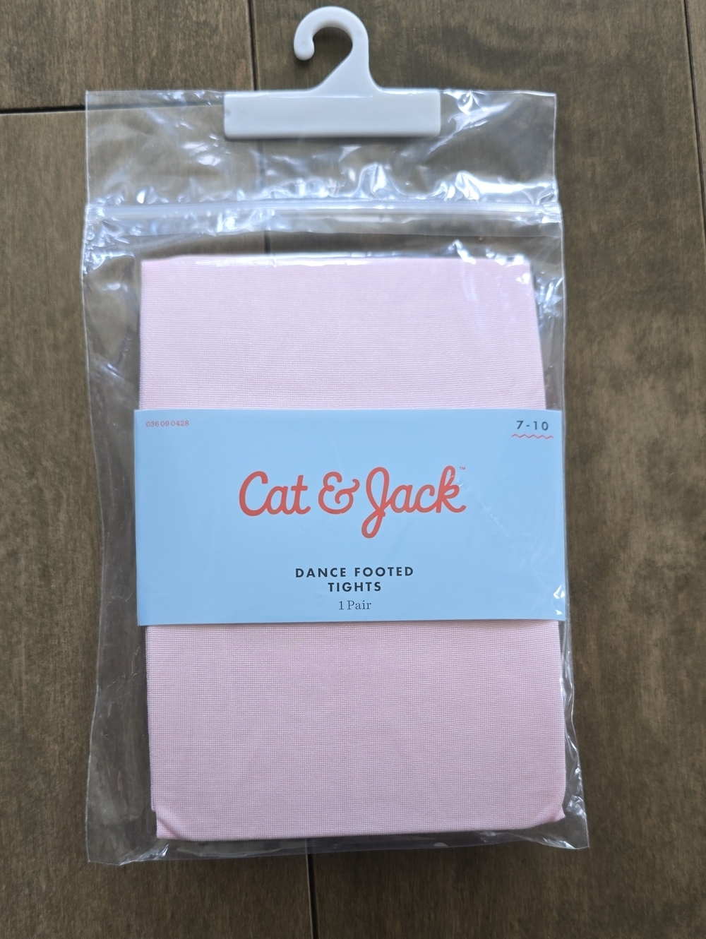 Cat & Jack Light Pink Dance Footed Tights